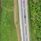 The Drone Flies Over the Motorway - VideoHive Item for Sale