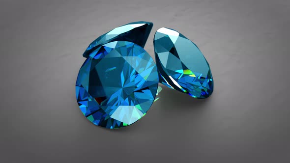 Blue Tourmalines