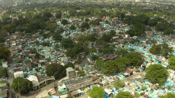 Manila North Cemetery Aerial View