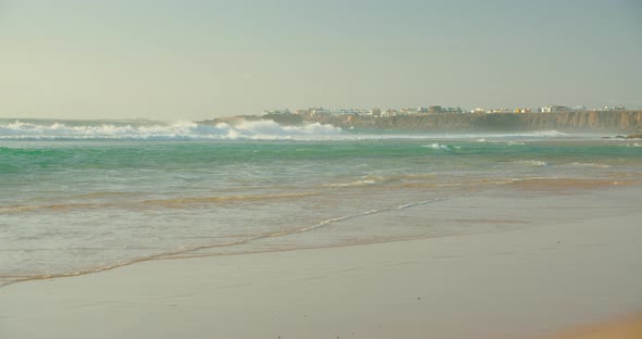 View of El Cotillo City in Fuerteventura Canary Islands Spain