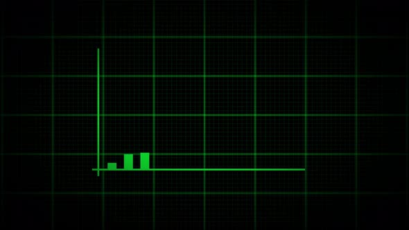 Business graph growing success. Business growth presentation with grid line. Vd 340