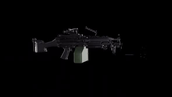 M249 Para Light Machine Gun Transforming