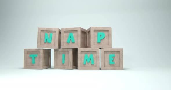 Nap Time - Toy Blocks - 4K