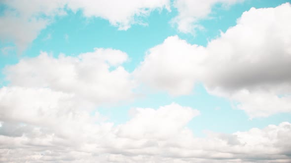 Blue sky with clouds