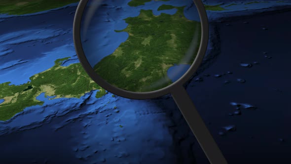 Loupe Finds Tokyo City on the Map alt