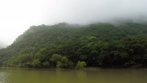 Surfing on Sumidero Canyon, Mexico