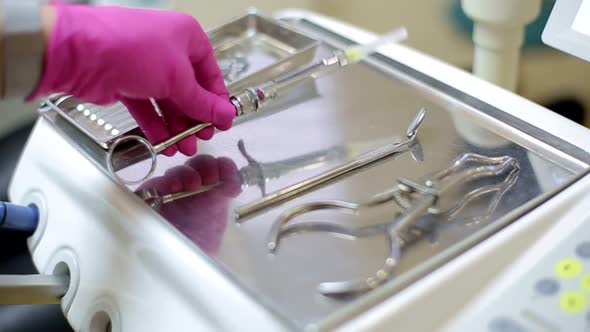 Woman at the Dentist Smiling