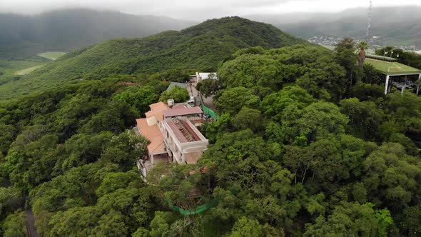 Aerial View of San Bernardo Mountain in Salta, Argentina