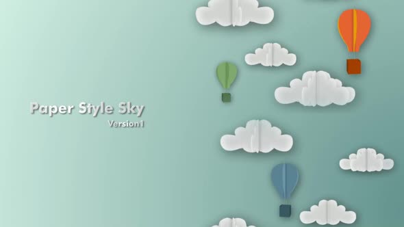 Paper Style Sky