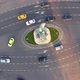 Bucharest Aerial View Over Airman Statue - VideoHive Item for Sale