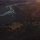 Slow Pitch Motion Of Hiker On Top Of A Mountain In Iceland During Sunset - VideoHive Item for Sale