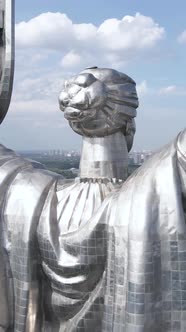 Motherland Monument in Kyiv Ukraine