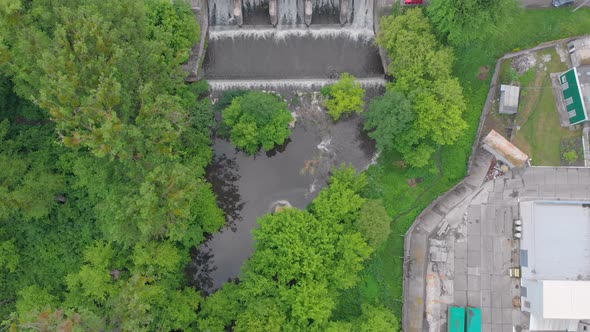 River Lock Dam