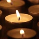 Candles burning in the dark - VideoHive Item for Sale