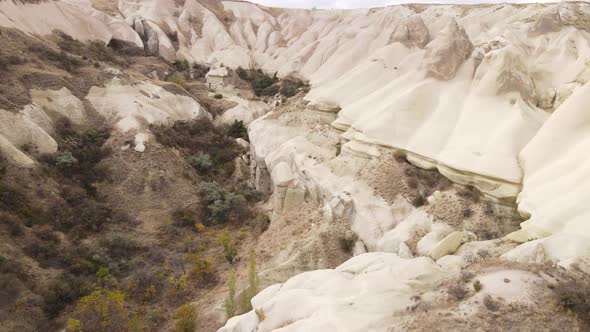 Cappadocia Landscape Aerial Cappadocia Landscape Aerial View, Turkey, Goreme National Park. Turkey. Goreme National Park