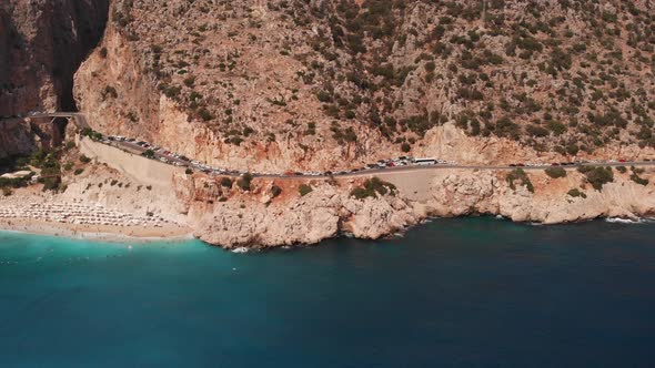 the Most Beautiful Beach with Turquoise Water in Turkey is Kaputas