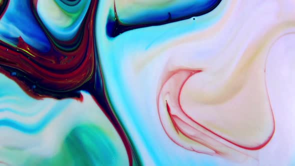 Color Explosion Abstract Vivid Art Painting Texture  alt