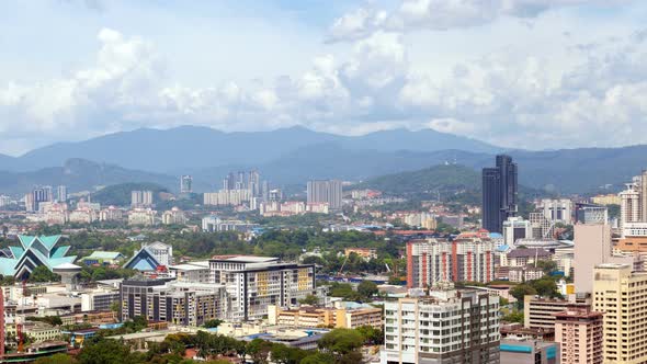 Day Skyline  of Kuala Lumpur City