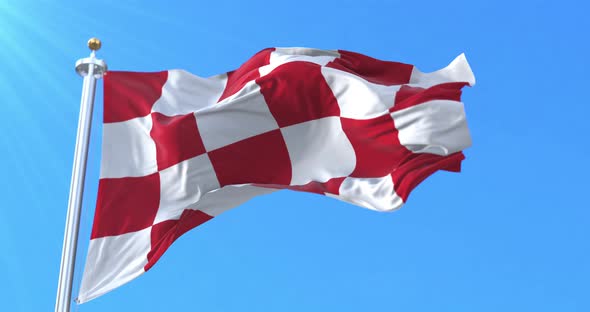 North Brabant Flag, Netherlands