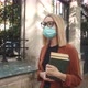 Female Student Wearing A Medical Mask - VideoHive Item for Sale