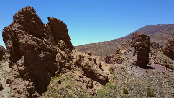 Tenerife Desert near Teide Volcano