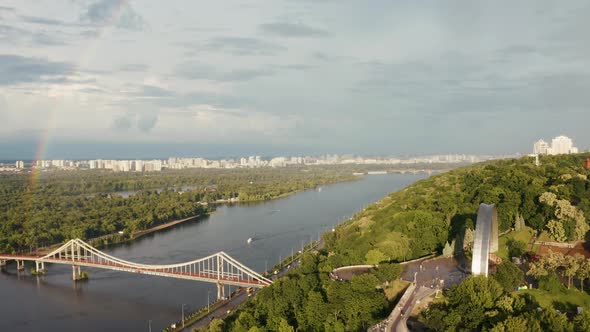 Aerial View of the Kyiv View