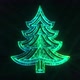 Christmas Ice Tree Loop - VideoHive Item for Sale