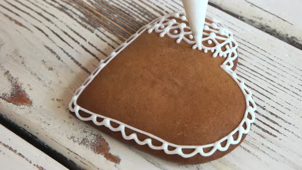 Valentines Holiday Cookie Decoration