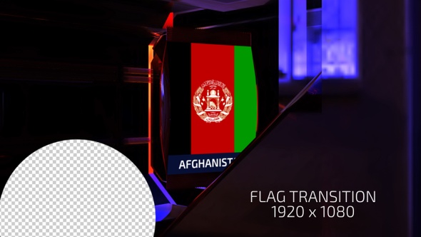 Afghanistan Flag Transition