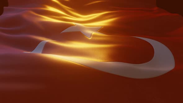 Turkey - Atmospheric Flag