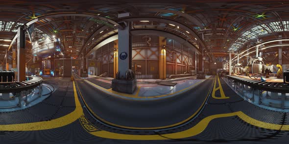 VR360 Machinery Factory with Production Line alt