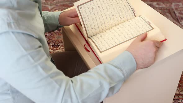 Reading Quran 