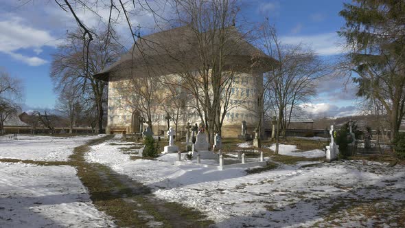 Graveyard close to Arbore Church 