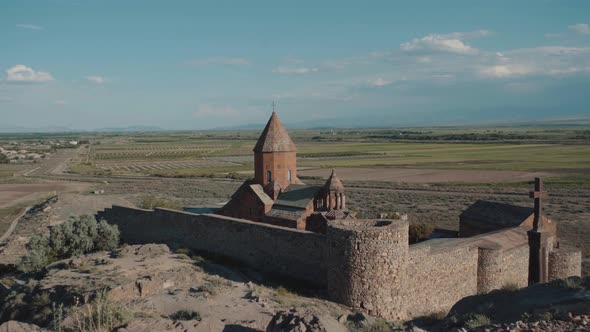 Khor virap in Armenia
