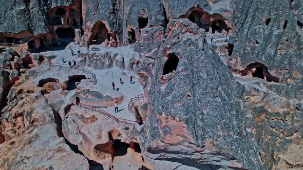 Cappadocia Landscape in Cappadocia Travel Aerial View