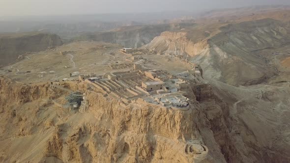 Top View, Part of Masada Remains and Fortress