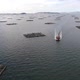 Front Boat with mussel rafts - VideoHive Item for Sale