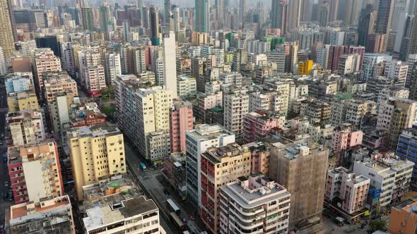 Hong Kong city from top