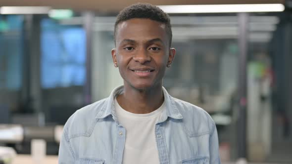 Portrait of Smiling African Man