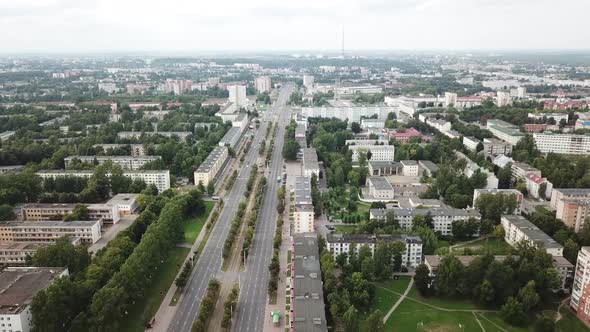 Moscow Avenue In The City Of Vitebsk 19