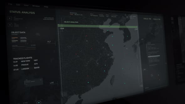 Futuristic Police Using Scanner Detection System To Find Crime Syndicate Jet alt