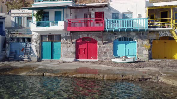 Traditional Greece- village Klima on Milos island