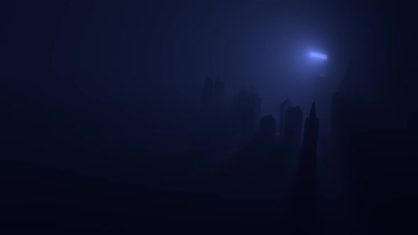 Fog City Background Camera Tree