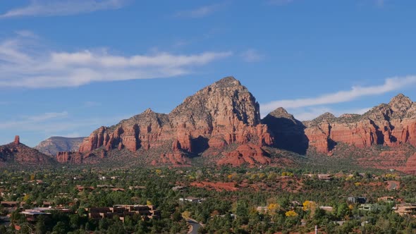 Sedona Arizona with Thunder Mountain Slow Pan