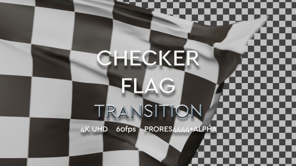 Checker Flag Transition | UHD | 60fps alt