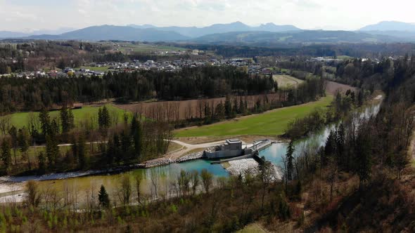 Drone Video of an Village in Upper Austria