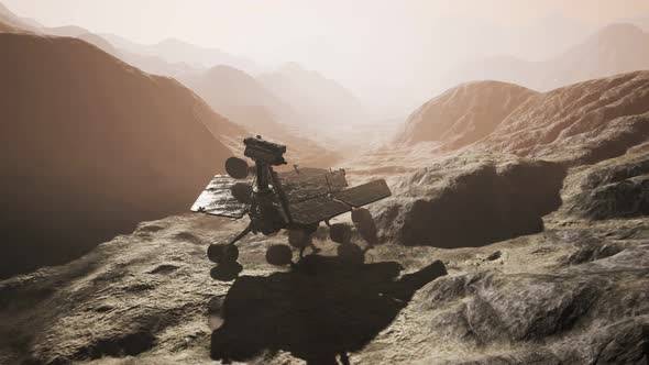 Opportunity Mars Exploring the Surface of Red Planet