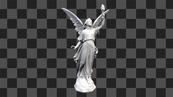 Angel Statue Rotation alt