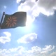 Tiree Island Flag (Scotland, UK) on a Flagpole V4 - VideoHive Item for Sale