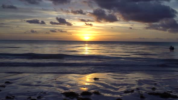Sunrise In The Beach